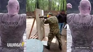 Żołnierz z przedmiotem przypominającym broń mierzył do cywili? "Krzyczał, że ma tutaj misję"