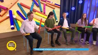 Wyjątkowe dźwięki z plastikowych rurek