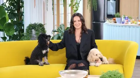 Kasia Kowalska na scenie Dzień Dobry TVN z okazji 30-lecia płyty "Gemini"