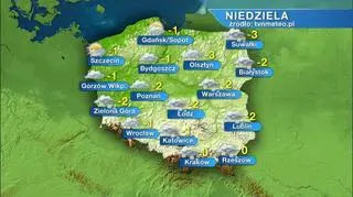 Pogoda na niedzielę 11 grudnia 2022 r. i kolejne dni