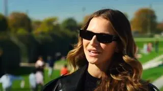 Anna Lewandowska zachwyca na Fashion Week w Paryżu