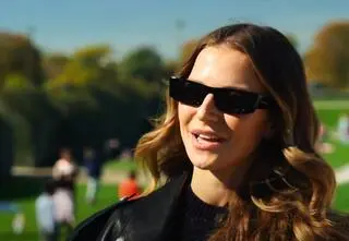 Anna Lewandowska zachwyca na Fashion Week w Paryżu