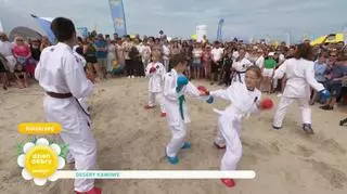 Projekt Plaża. Lekcja karate w czasie wakacji – pierwsze kroki  