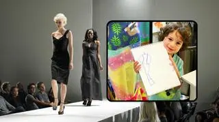 Siedmiolatek został projektantem mody