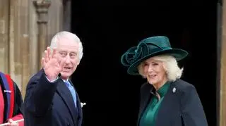 król Karol III i królowa małżonka Kamila