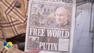 Wielka Brytania z Ukrainą. Mocne tytuły na okładkach brytyjskiej prasy. "Pokaż to Putinowi"