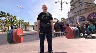 Jan Łuka bije rekord świata w martwym ciągu