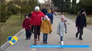 Dzieci z Ukrainy znalazły schronienie w Polsce. "Moim marzeniem jest, żeby nie było żadnej wojny"