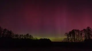 Zorza polarna nad Polską. "Jedna z najpiękniejszych od 2003 roku" 