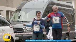 80-latek biega po złamaniu kręgosłupa