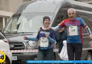 80-latek biega po złamaniu kręgosłupa
