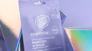 Maseczka w płacie FaceBoom SuperStar