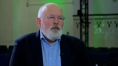 Frans Timmermans pod wrażeniem transformacji w Polsce