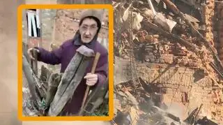 Żołnierze uratowali staruszkę przed rosyjskim ostrzałem. "Biegnij, babciu, biegnij!"