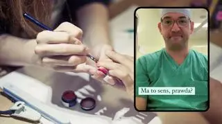 Czy przed operacją można wykonywać manicure?