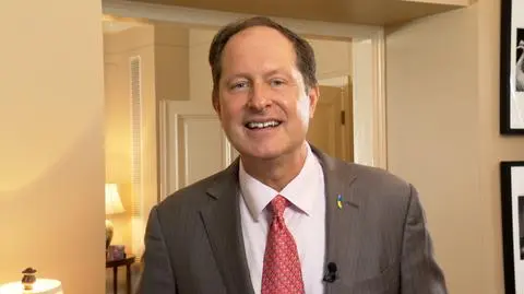 Wizyta u Marka Brzezinskiego, ambasadora USA w Polsce 