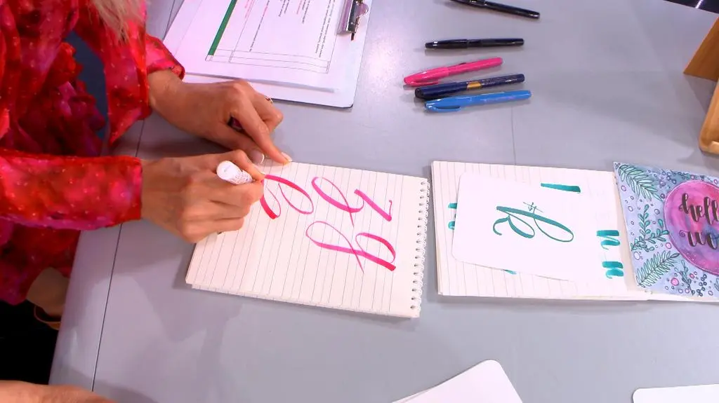 Brush lettering