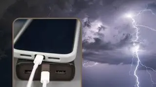 Ładujesz telefon podczas burzy? Sprawdź, jakie mogą być konsekwencje