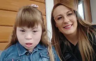 Anna Bednarz z córką
