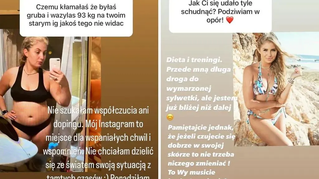 Szahira Bisiorek - przed i po