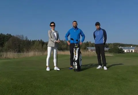 Dorota Gardias uczy się grać w golfa. "Ten sport jest dla każdego"