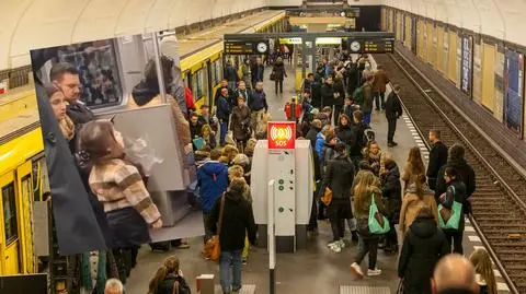 Dziewczynka paliła w metrze 