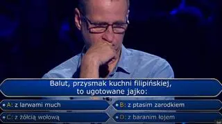 "Milionerzy". Z czym gotuje się balut? Sprawdź odpowiedź