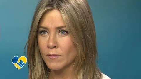 Jennifer Aniston docenia determinację Ukrainek