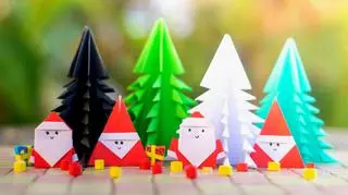 świąteczne origami