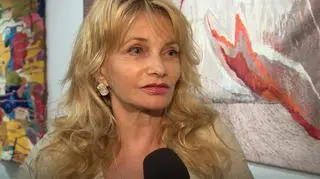 Monika Lehman z "Żon Hollywood" otworzyła wystawę sztuki w Chinach