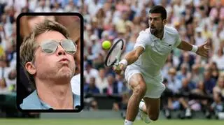 Plejada gwiazd na Wimbledonie. Furorę zrobił Brad Pitt