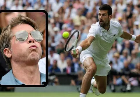 Plejada gwiazd na Wimbledonie. Furorę zrobił Brad Pitt