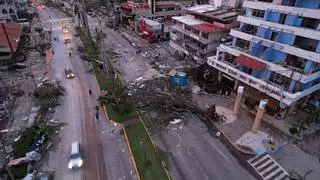 Skutki huraganu w Acapulco