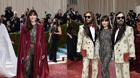 Dakota Johnson, Jared Leto, Alessandro Michele