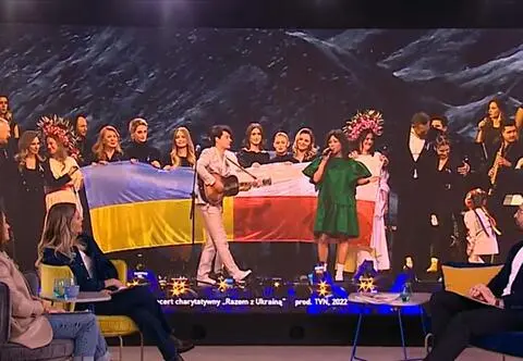 Gwiazdy wspierają Ukrainę. "Był to chyba najpiękniejszy koncert, który udało nam się zrealizować"
