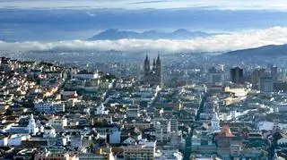 Ekwador, widok na stolicę Quito