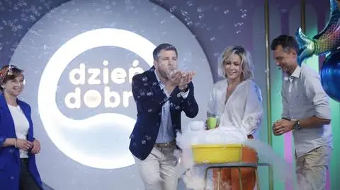 Wyjątkowy pokaz baniek mydlanych w Dzień Dobry TVN