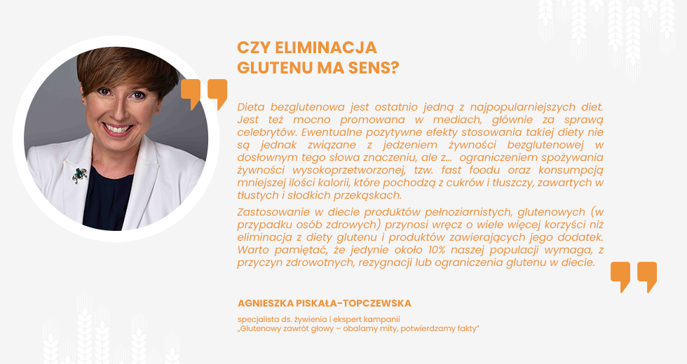 czy eliminacja glutenu ma sens? 