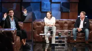 Goście programu "Kuba Wojewódzki" - Aleksandra Adamska i Robert Makłowicz