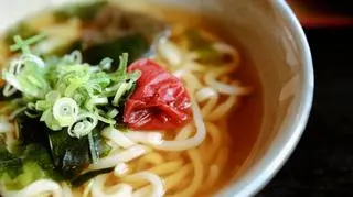 Makaron udon w zupie