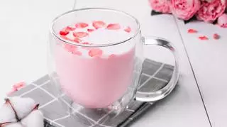 Pink latte