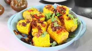 Kolorowe kukurydze w wykonaniu Tomasza Jakubiaka - przepis