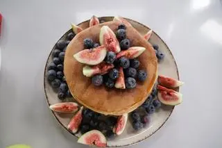 Amerykańskie śniadanie - pancakesy