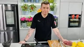 Turecki kebab z mięsa mielonego według przepisu Macieja Regulskiego