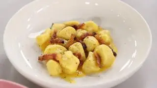 Gnocchi alla Carbonara - przepis Matteo Brunettiego