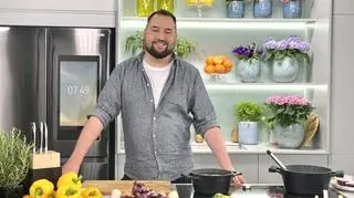 Tajska sałatka z polędwiczką wieprzową - przepis Jana Kuronia