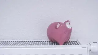 Skarbonka na kaloryferze