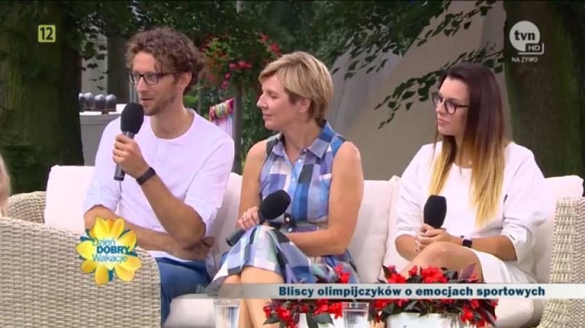 Michał Włoszczowski, Jolanta Gryś i Katarzyna von Engel