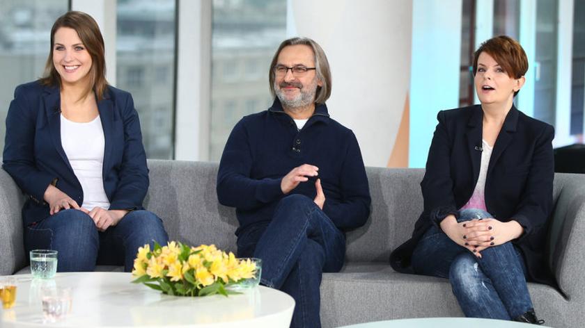 Dorota Malesa, Maciej Gudowski i Karolina Korwin-Piotrowska