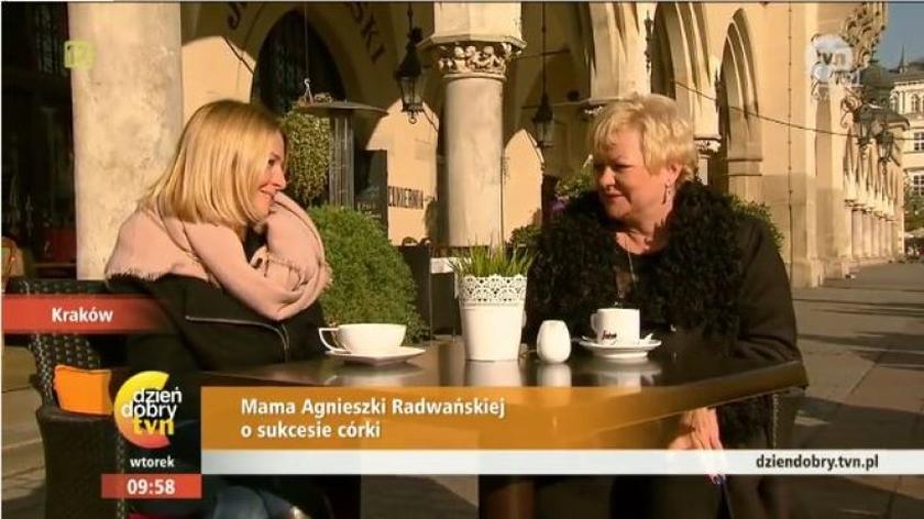 Kasia Olubińska i Marta Radwańska